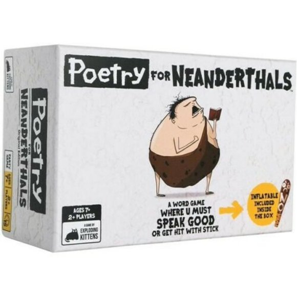 EXPLODING KITTENS Other - NWT Poetry For Neanderthals Word Game by Exploding‎ Kittens